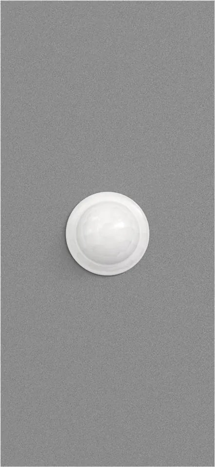 Applique GU10 con Sensore di Movimento IP65 Bidirezione - Grigia