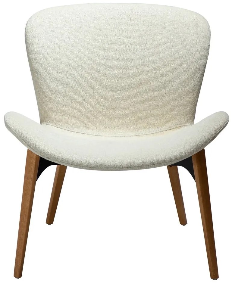 Poltrona crema in tessuto bouclé Paragon - DAN-FORM Denmark