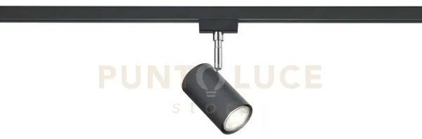 Duoline marley spot orientabile metallo bianco l. 10,2cm per sistem...