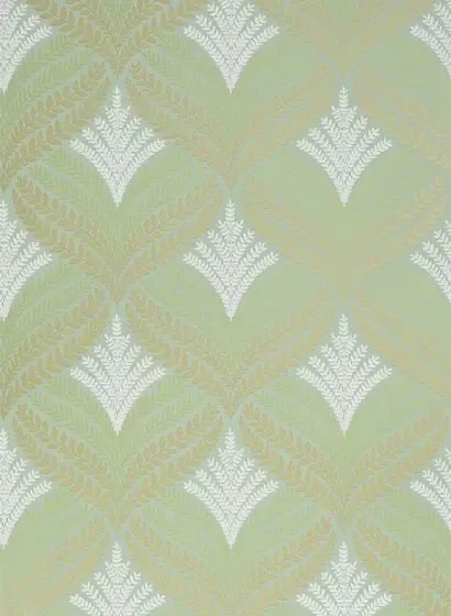 Osborne & Little Carta da parati Sotherton - Sage / Gold