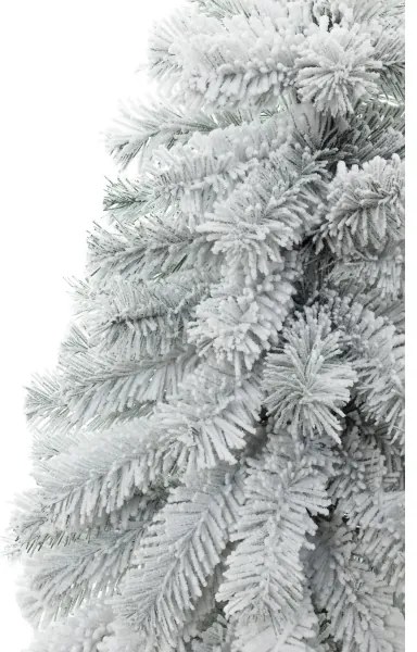 Albero di Natale su tronco NATURAL WITH SNOW 150 cm abete