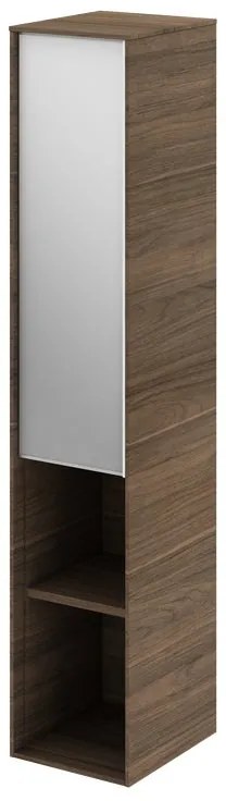 Colonna per mobile bagno Neo SENSEA 1 anta P 35 x L 30 x H 154 cm noce legno