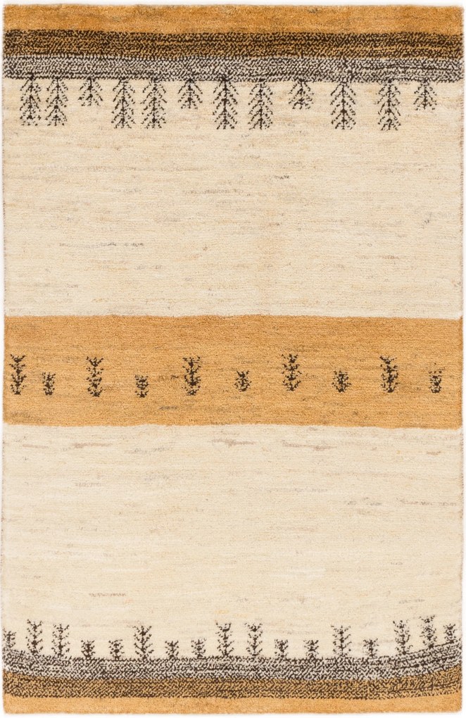 Gabbeh Tappeto persiano 120x180 Beige (Iran) Annodato A Mano