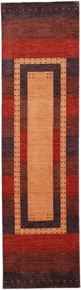 Loribaft Tappeto orientale 300 x 80 (Indian) Annodato A Mano