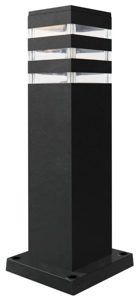 Lampada da esterno LED RGBW dimmerabile TEKSAS 1xE27/9W/230V 44 cm IP44 antracite