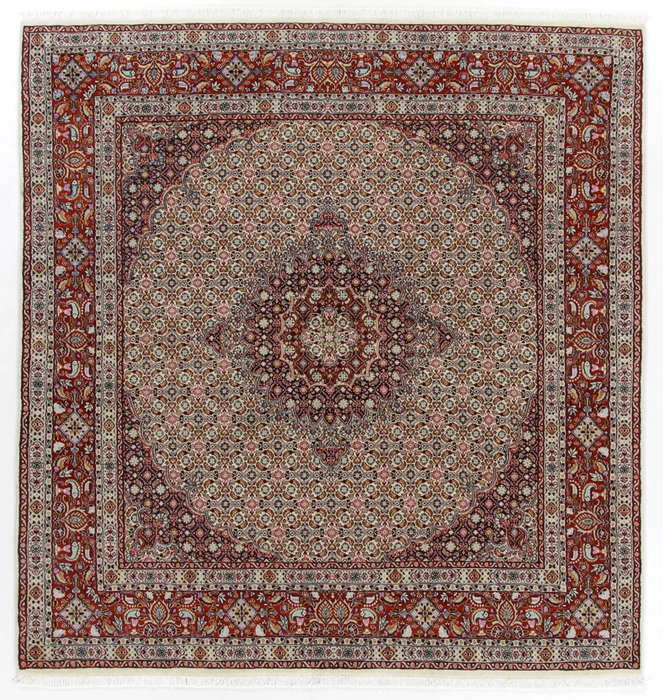 Moud Tappeto persiano 210 x 200 (Iran) Annodato A Mano