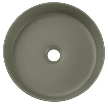 COMAD BEYOND 2 OLIVER GREEN (E-6565) - Lavabo da appoggio BEYOND ø 36 cm verde