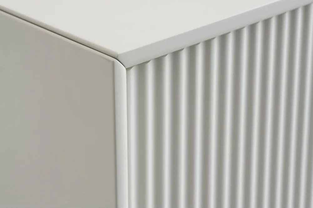 Armadietto grigio 100x125x40 cm Palma – Unique Furniture