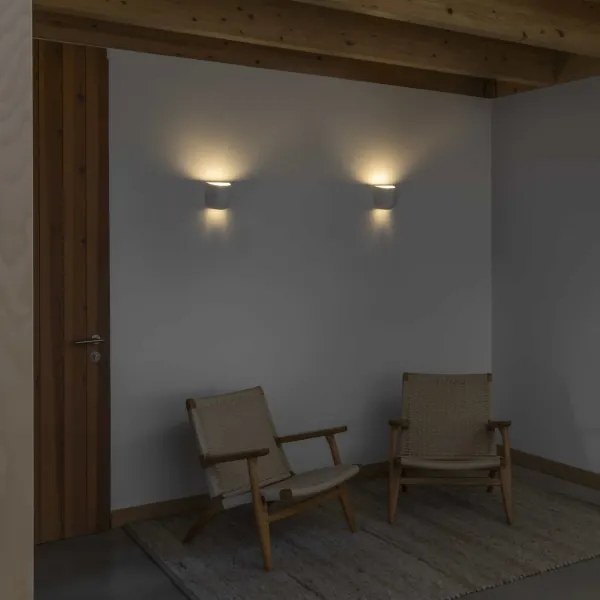 FARO 63429 - Applique KAPPU 1xE14/7W/230V 25x15 cm bianco