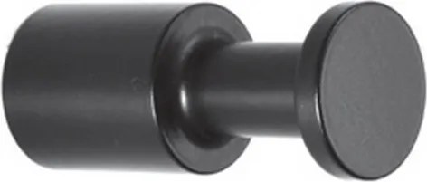 Kamalu - Appendiabiti singolo in acciaio inox finitura nera opaca | Monde-N