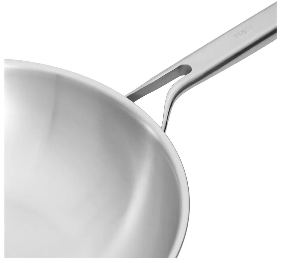 Padella wok in acciaio inox con coperchio ø 30 cm Lucca 3.0 – FABINI