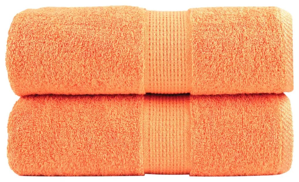 Salviette Premium Solund 2 Pz Arancioni 30x30 Cm 600 G/m² /