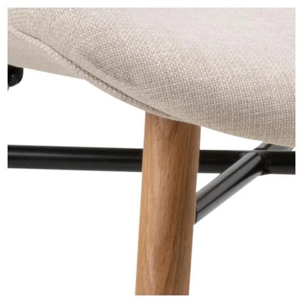 Set di 2 sedie da pranzo beige Batilda - Actona