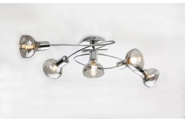 GLOBO 54921-5 - Lampadario fisso LOTHAR 5xE14/40W/230V