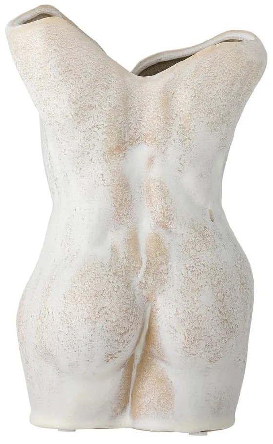 Vaso in gres crema Athena - Bloomingville