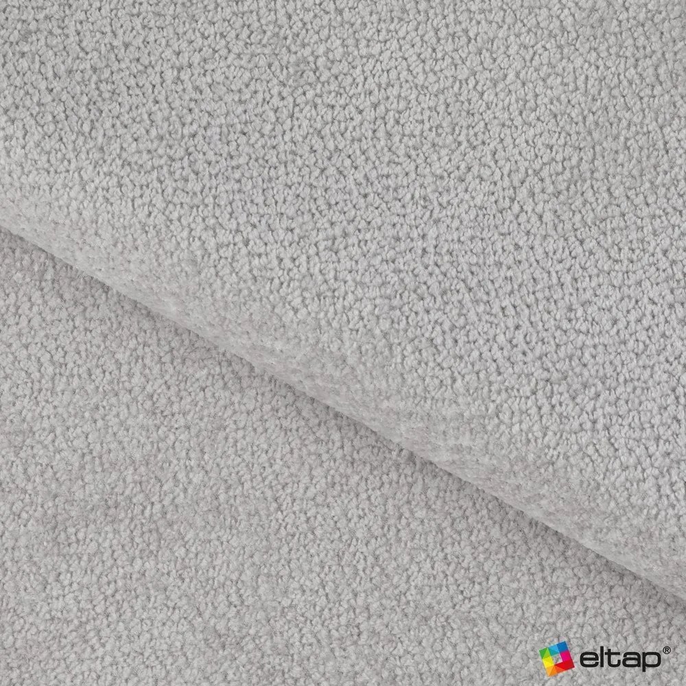 Letto matrimoniale imbottito grigio con contenitore e rete inclusi 180x200 cm Dizzle – ELTAP