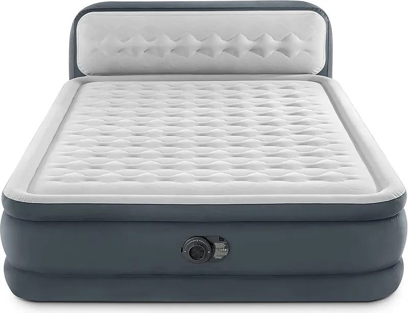 64448 Materasso Ultra Plush Schienale Fiber Tech Gonfiabile 152x236x86cm - Intex