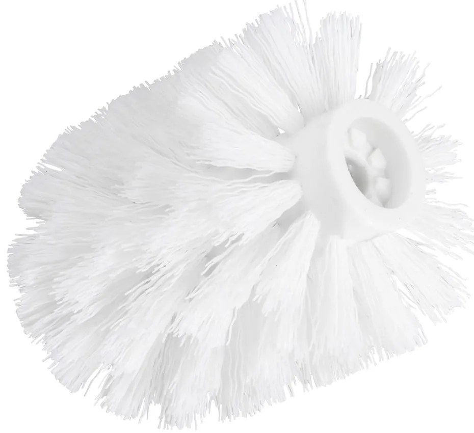 Testina di ricambio in plastica bianca per scopino Ø 8 cm - Wenko