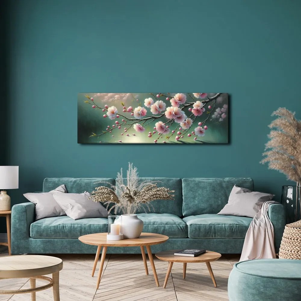 Quadro su tela – Sakura nei riflessi di luce