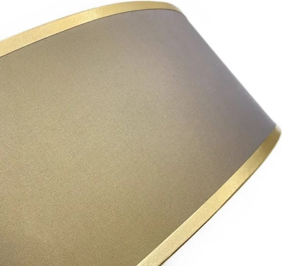 Plafoniera LED SIRJA LED/36W/230V Ø 45 cm marrone/oro