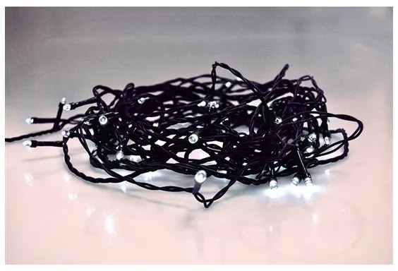 Solight 1V07-W - Catena natalizia LED 400xLED/8 funzioni 25 m IP44 bianco freddo