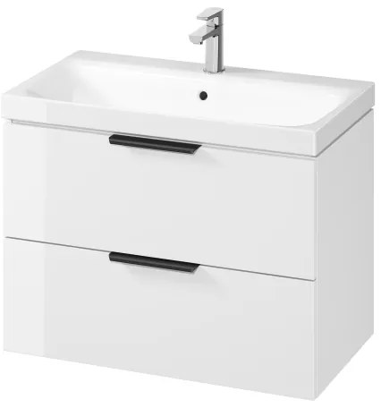 Cersanit S598-048-DSM- Mobile sottolavabo sospeso MALIKA 80x45 cm bianco