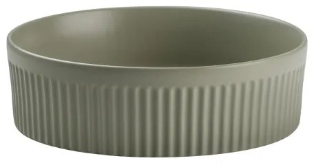 COMAD BEYOND 2 OLIVER GREEN (E-6565) - Lavabo da appoggio BEYOND ø 36 cm verde