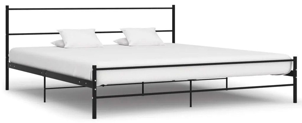 Giroletto Nero İn Metallo 200x200 Cm /