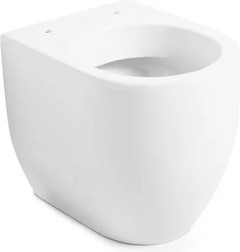 Vaso WC filomuro KERASAN flo 53, sedile escluso P 53 x L 37 x H 43.5 cm bianco