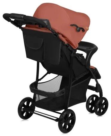 Lionelo - Passeggino EMMA PLUS color mattone/nero