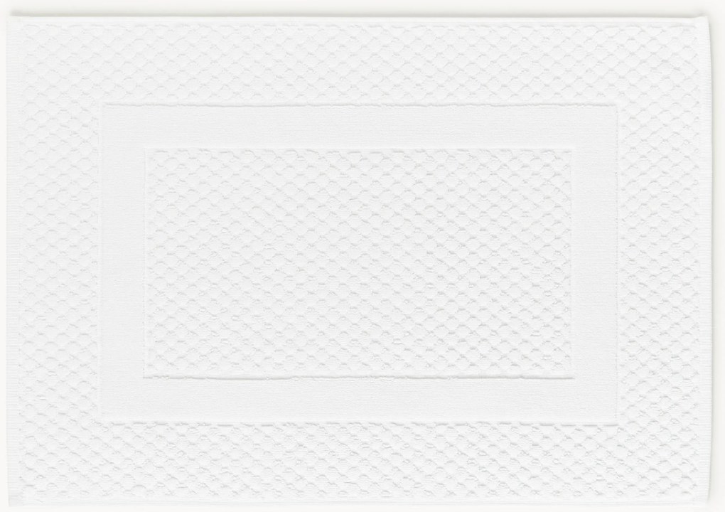 Tappeto bagno antiscivolo con motivo a nido d'ape Katharina