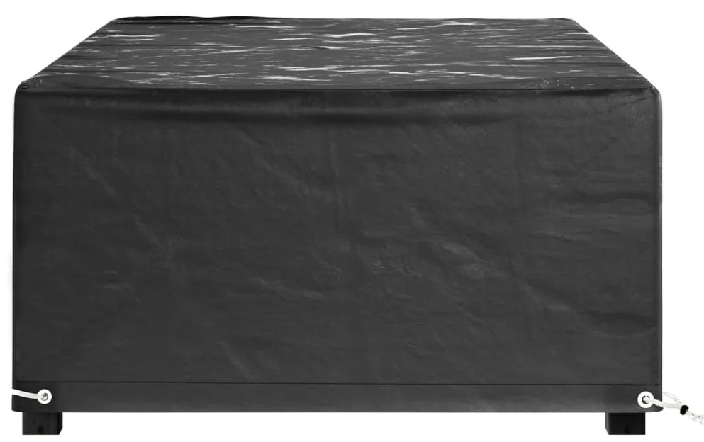 Coperture mobili giardino 2pz 8occhielli 125x70x35 rettangolari