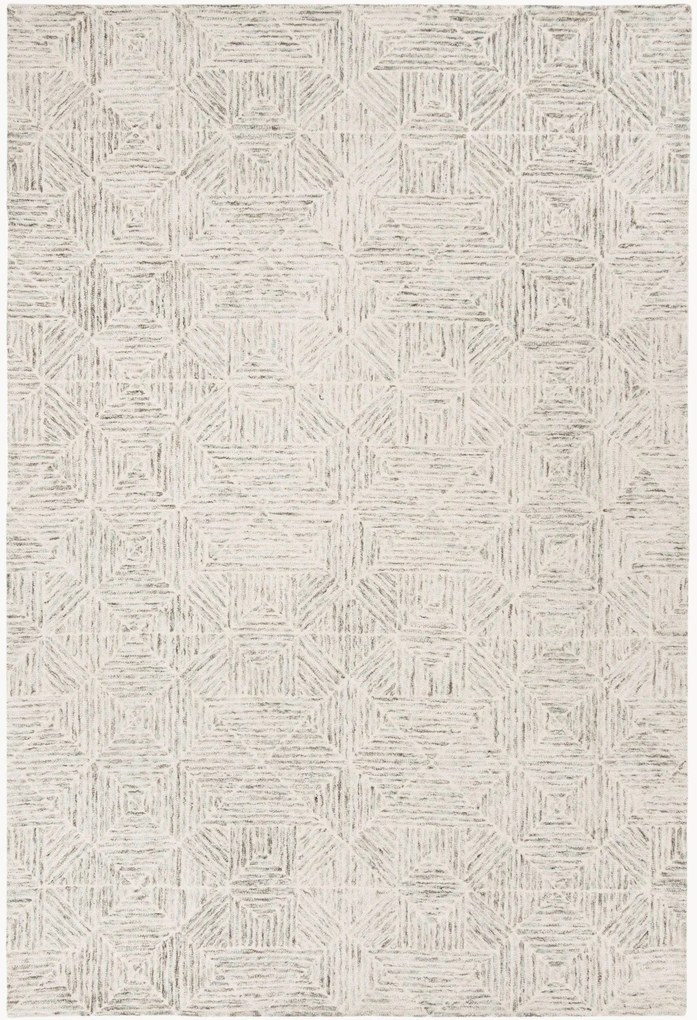 Tappeto in lana a pelo basso tuftato a mano Delyth