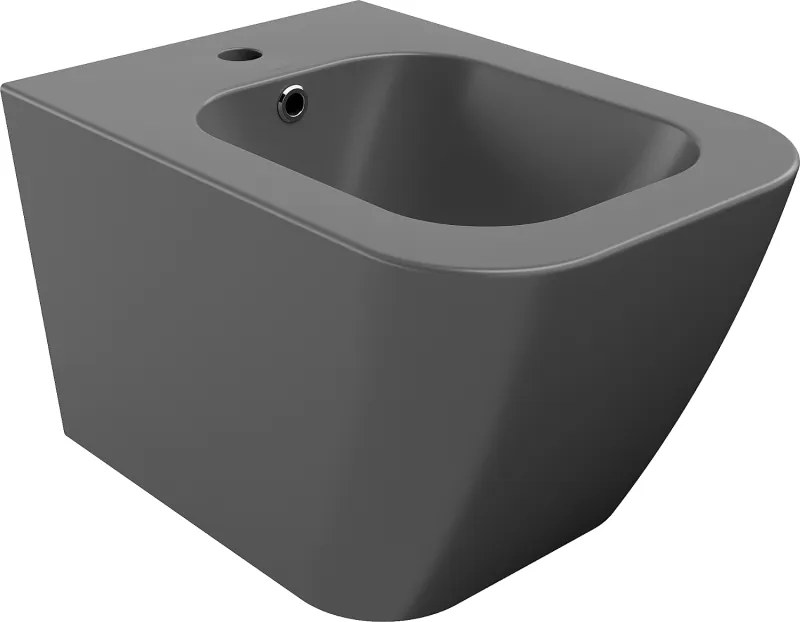 Mexen Madox bidet sospeso, grigio scuro opaco - 35155161