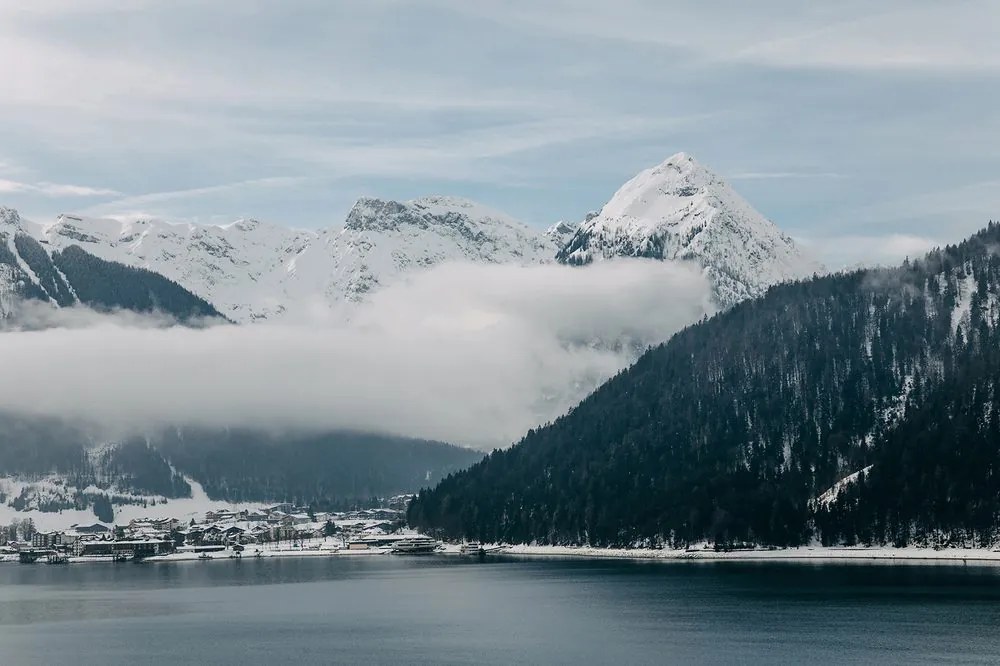 Carta da parati – Paesaggio invernale