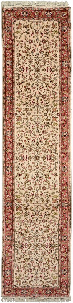 Bidjar Tappeto orientale 340 x 80 Beige (Indian) Annodato A Mano