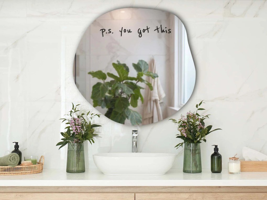 Adesivo per specchio S34 – P.S. you got this