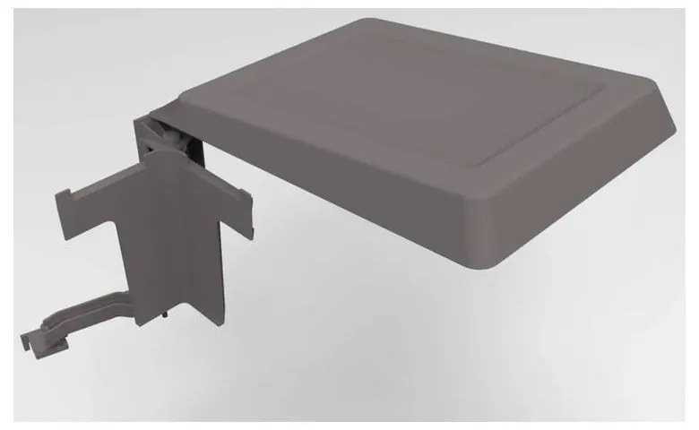 Cestino per rifiuti in plastica incorporato da 18 l Swing 2.0 - Elletipi