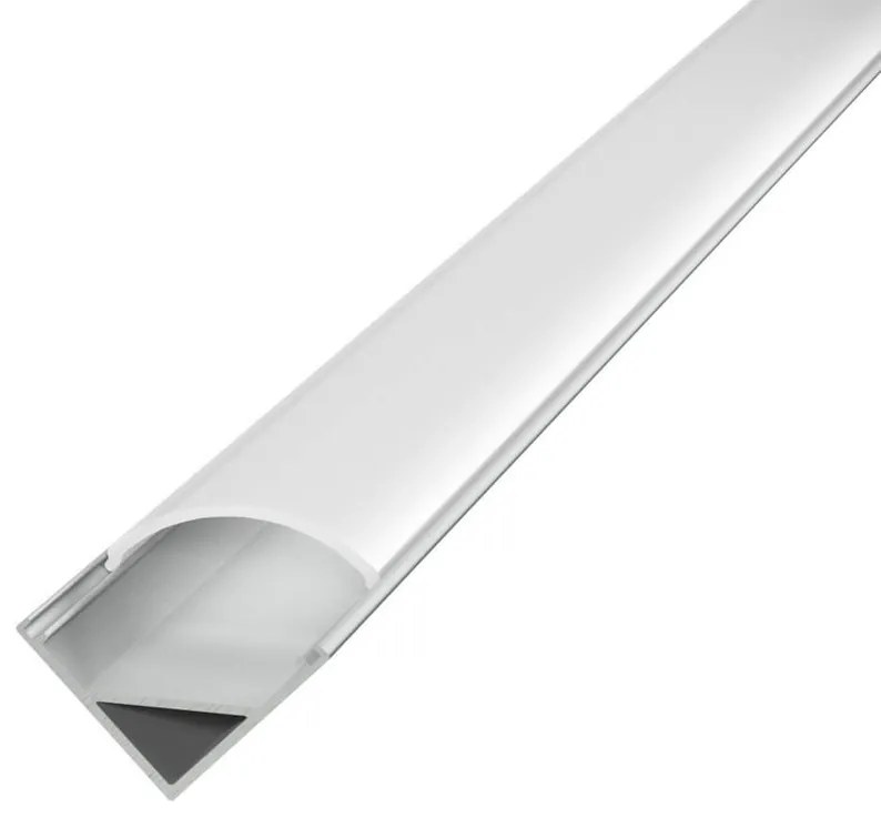 Profilo Angolare 1m e 2m (per striscia LED) Variante Lunghezza Profilo 2 metro