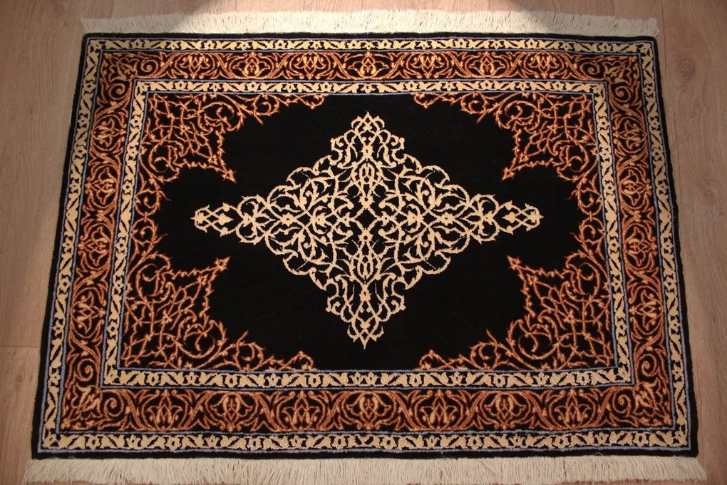 Isfahan Tappeto persiano 60x90 (Iran) Annodato A Mano