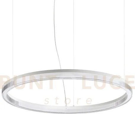 Crown lampadario sospeso a led effetto cristallo 3000k 43w  5200lm ...