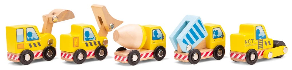 Set di veicoli da costruzione - 5 pezzi