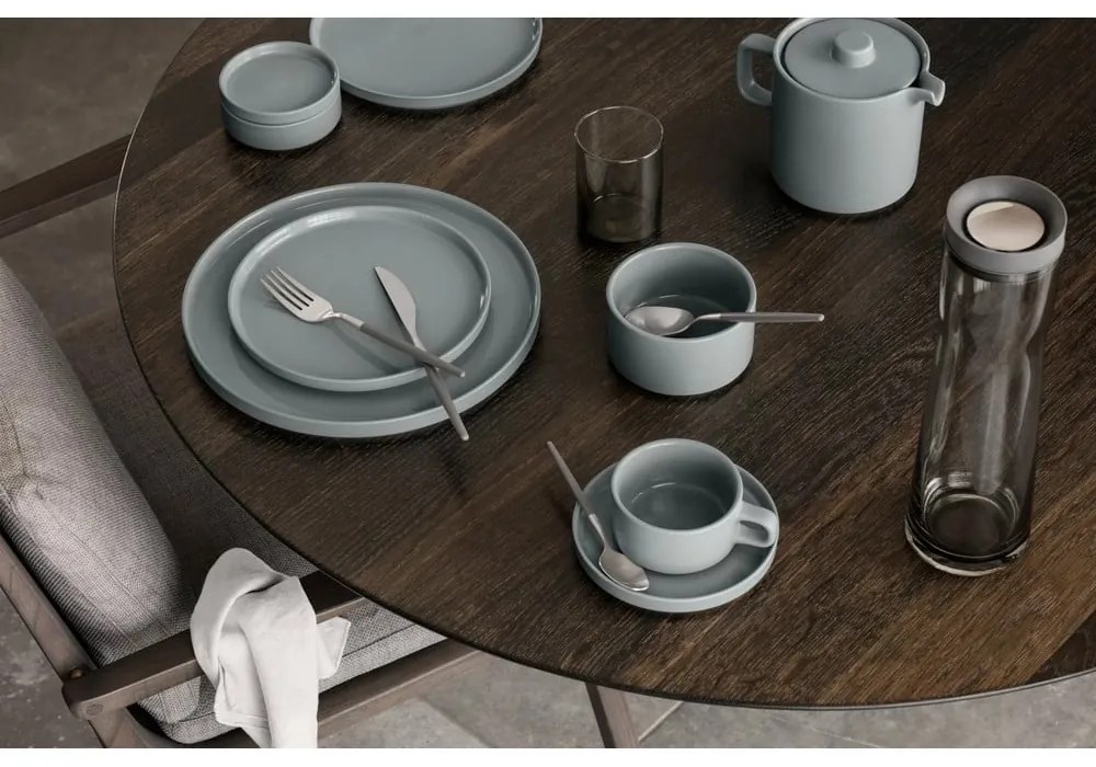 Posate grigio scuro/argentata in acciaio inox 16 pz Maxime – Blomus