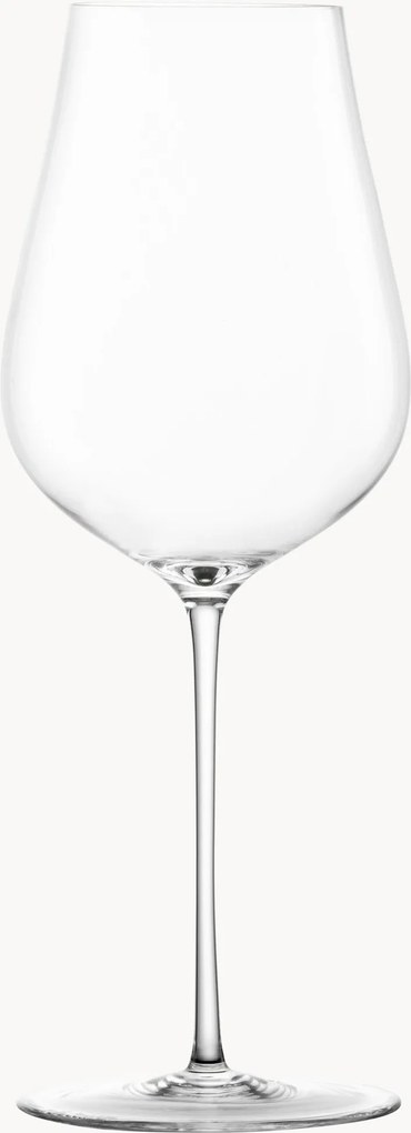 Set di 2 bicchieri da vino bianco in vetro soffiato Kolibri
