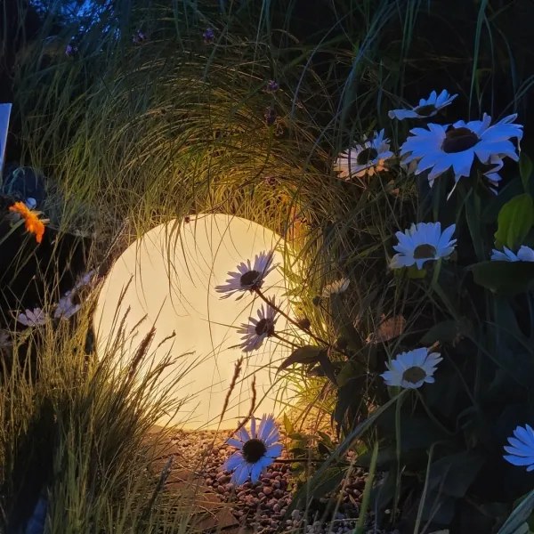 Lampada da esterno LED RGBW dimmerabile GLOBO 1xE27/9W/230V, Ø 40 cm, IP44