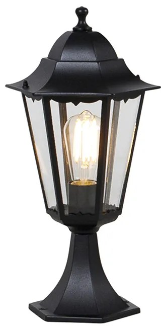 Lanterna da esterno classica base nera 48,6 cm IP44 - Havana