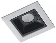 Incasso led sinkro nero in alluminio 2w 230lm 4000k 4,5x4,5x4,9cm i...