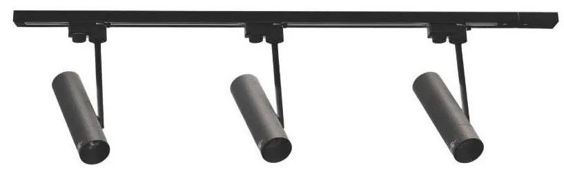 Zuma Line 3556 - Faretto per sistema a binario LISA 3xGU10/35W/230V nero