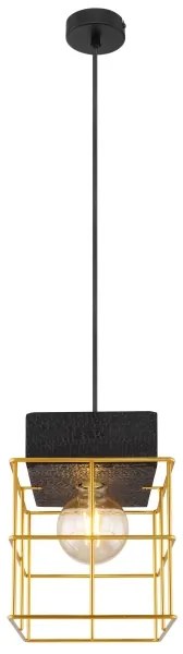 Globo 15530B-1H - Lampadario a sospensione con filo MERRIL 1xE27/60W/230V