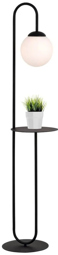 Lampada da terra in acciaio BARI LP1 E14 da interno